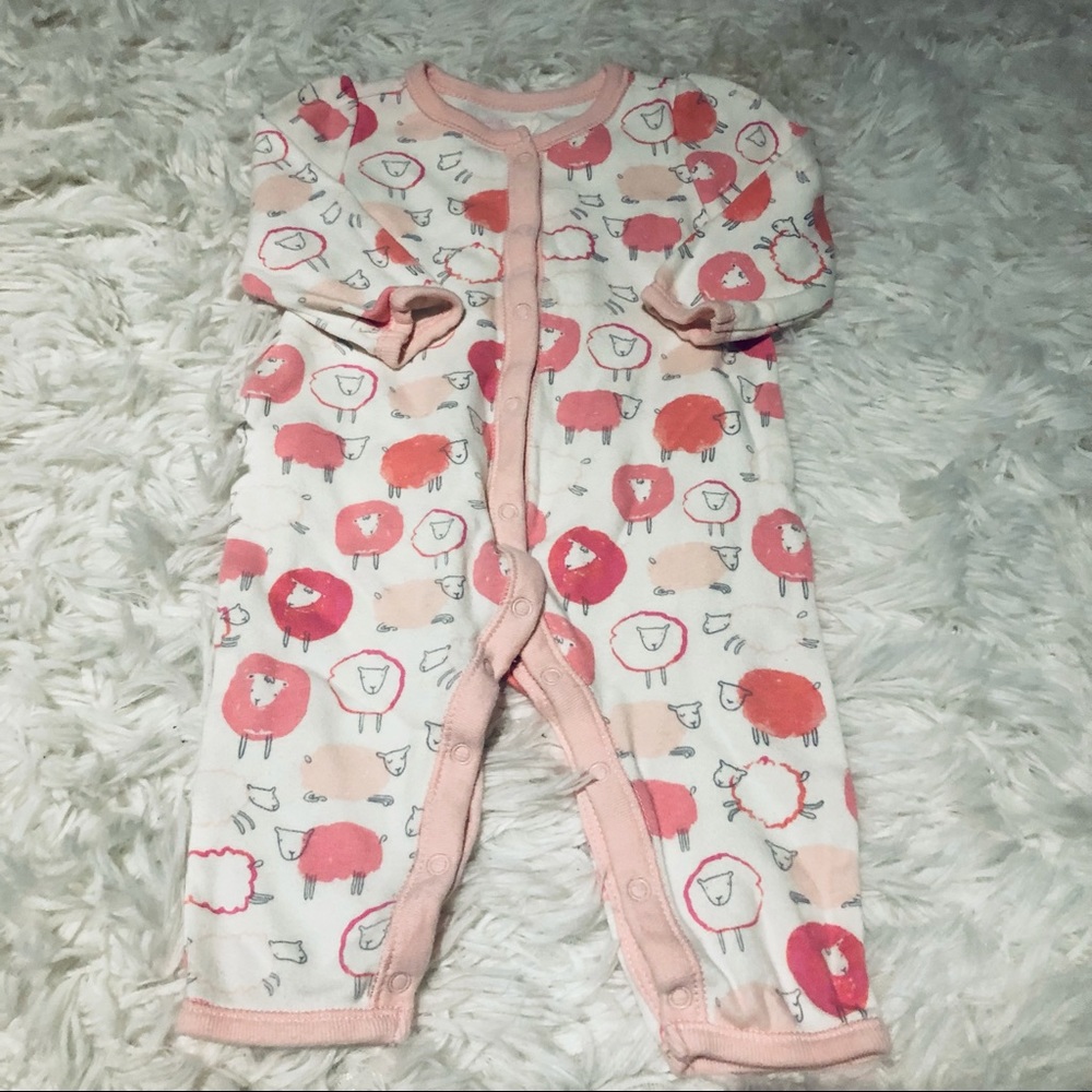 EUC Gap Pink Sheep sleeper 0-3 months
